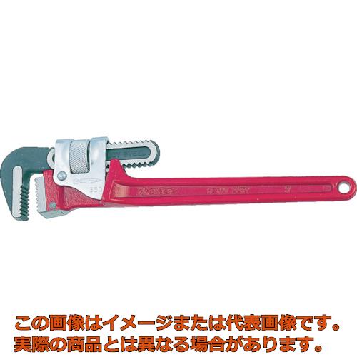 スーパー　デラックスパイプレンチ　トライモタイプ（鍛造製）本体全長：１６１｜工具箱　店