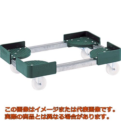 トラスコ中山 (TRUSCO) 業務用 伸縮式コンテナ台車 スチール4輪タイプ FCD-3060SUS 344-8908 伸縮式コンテナ台車 （ステンレス4輪タイプ・ストッパー付