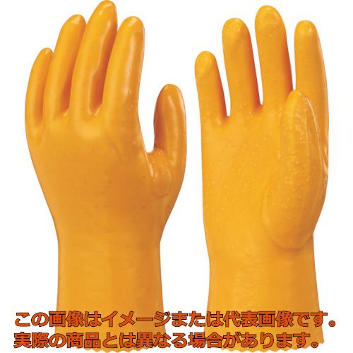 ショーワ　塩化ビニール手袋（裏布付）　Ｎｏ４０作業用手袋ハイロン＃４０　イエロー　ＬＬサイズ