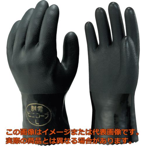 ショーワ　静電気防止手袋　Ｎｏ５１０制電ビニローブ　ブラック　Ｌサイズ｜工具箱　店