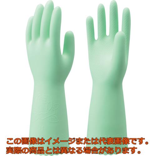ショーワ　塩化ビニール手袋　Ｎｏ１３２ビニトップ厚手　グリーン　Ｍサイズ