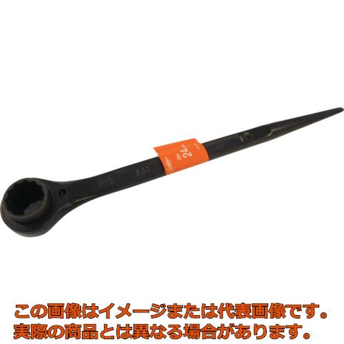 スーパー　片口ラチェットレンチ（六角対辺：２４）