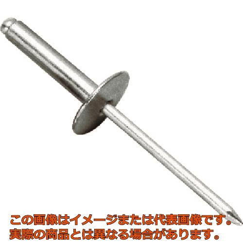 エビ　ブラインドリベット・ラージフランジ　エコＢＯＸ　アルミ／スティール　５－４　（１５０本入）