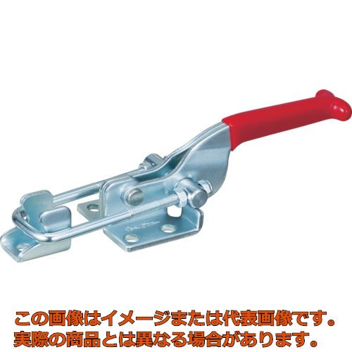スーパー　引き止め専用型トグルクランプ　ベースタイプ：フランジ　最大支持力：３．１８ｋＮ　調整量：１０～２０ｍｍ｜工具箱　店