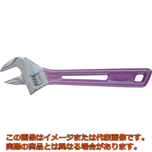 エビ　ハイブリッドモンキーレンチ　スケルトン　バイオレット　３００ｍｍ