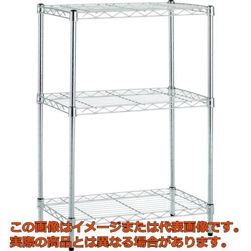 【送りとどける日・送りとどける第四次元帯決める不可】ＴＲＵＳＣＯ ステンレス鋼製メッシュ仕合わせ用柱仕掛ける Ｈ８３０ ４本入
