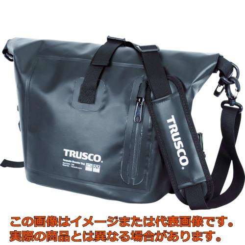 【楽天市場】TRUSCO 防水ターポリンショルダーバッグ ブラック(TSBBK-3100)：工具箱 楽天市場店