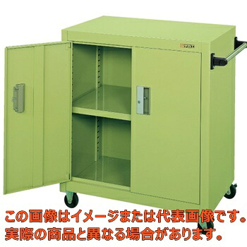 パネルワゴン（天板フラット・扉付）　ＰＫＷ－６Ａ【代引不可・配送日時指定不可・個人宅不可】 40,643円