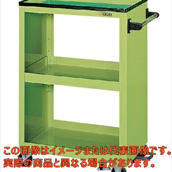 パネルワゴン（天板皿型・フットブレーキ付）　ＰＭＷ&minus;２ＣＢＲ【代引不可・配送日時指定不可・個人宅不可】｜工具箱　店 29,448円