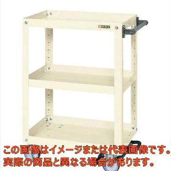 スーパーワゴン（フットブレーキ付）　ＥＫＲ－２０７ＢＲＮＵＩ【代引不可・配送日時指定不可・個人宅不可】