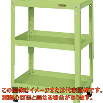 スーパーワゴン高さ調整固定タイプ　ＴＥＭＮ－３５０【代引不可・配送日時指定不可・個人宅不可】