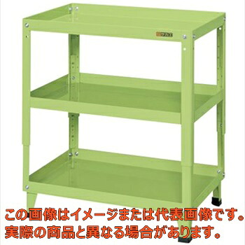 スーパーワゴン高さ調整固定タイプ　ＴＥＫＮ－４００【代引不可・配送日時指定不可・個人宅不可】