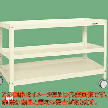 スーパーキャスターラック（双輪エラストマー車）　ＳＰＲ－１２２３ＲＤＩ【代引不可・配送日時指定不可・個人宅不可】