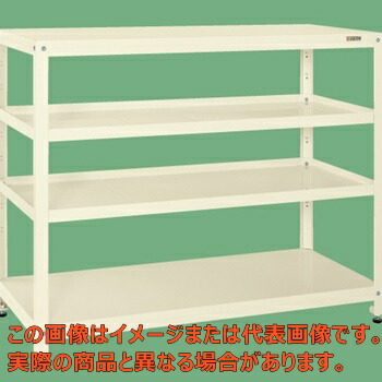 スーパーラック（均等耐荷重１５０ＫＧ／段・４段タイプ）　ＳＰＲ－１２２４ＭＩ【代引不可・配送日時指定不可・個人宅不可】