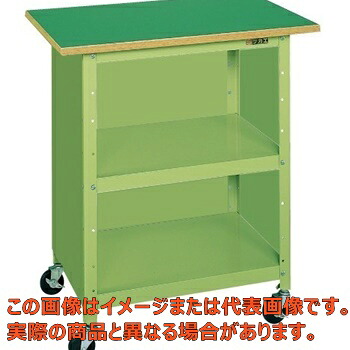一人用作業台（軽量移動式・３方パネル付）　ＰＨＲ－０７５Ｐ【代引不可・配送日時指定不可・個人宅不可】