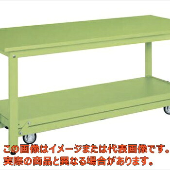 軽量作業台ＫＫタイプ（ペダル昇降移動式）　ＫＫ&minus;１２７Ｓ【代引不可・配送日時指定不可・個人宅不可】｜工具箱　店