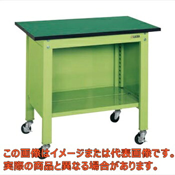 軽量一人用作業台移動式（改正ＲＯＨＳ１０物質対応）　ＣＰＢＥ&minus;１２６Ｔ【代引不可・配送日時指定不可・個人宅不可】｜工具箱　店