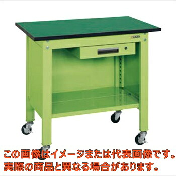 軽量一人用作業台移動式（改正ＲＯＨＳ１０物質対応）　ＣＰＢＥ－１２６Ａ【代引不可・配送日時指定不可・個人宅不可】