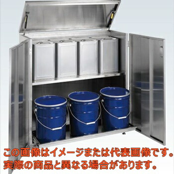 一斗缶保管庫(SUS304タイプ・固定式) SU-ITKB【代引不可・配送日時指定不可・個人宅不可】