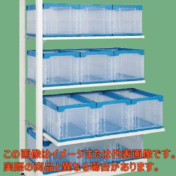 マルチプルラック　コンテナ収納タイプ（連結）　ＭＲ&minus;１９５０Ｂ２ＬＲ【配送日時指定不可・個人宅不可】｜工具箱　店