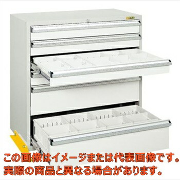 工具管理ユニット（引出し６段タイプ）　ＫＵ－６６ＢＧＹ【配送日時指定不可・個人宅不可】