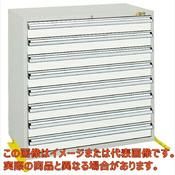 工具管理ユニットＫＵ型（引出し８段タイプ）　ＫＵ&minus;８Ｄ１ＧＹ【配送日時指定不可・個人宅不可】｜工具箱　店 124,397円