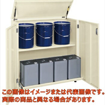 一斗缶庫入れ庫（一斗缶・ペール缶兼用手合い・据えつける式） ＫＵ－ＩＴＫＢ【送りとどける年月日任ずる不可・人間宅不可】