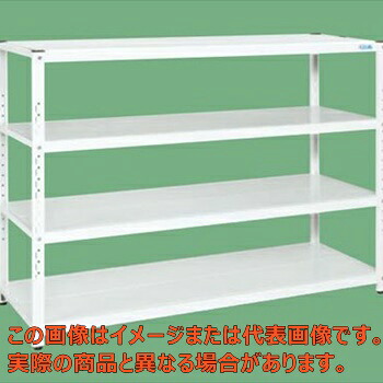 サカエラック(100kg/段・高さ1200mm・4段タイプ) STN3−1812W【配送日時指定不可・個人宅不可】|工具箱 店