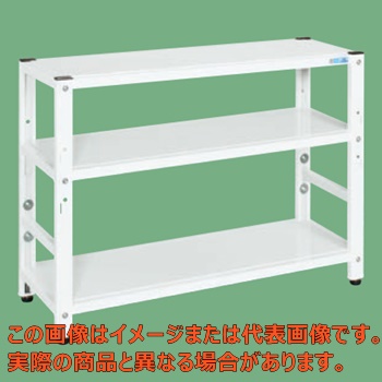 サカエラック高さ調整タイプ(50kg/段・3段タイプ) TSTN1−1090W【配送日時指定不可・個人宅不可】|工具箱 店