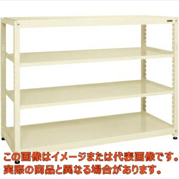 ＲＫラック（単体・均等耐荷重：２５０ｋｇ／段・４段タイプ）　ＲＫＮ－８７８４Ｉ【配送日時指定不可・個人宅不可】