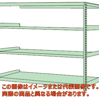 ＲＫラック（単体・均等耐荷重：２５０ｋｇ／段・４段タイプ）　ＲＫＮ－８４５４Ｒ【配送日時指定不可・個人宅不可】