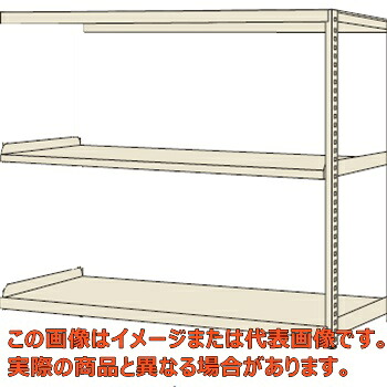 RKラック(連結・均等耐荷重:250kg/段・3段タイプ) RKN−8423RI【配送日時指定不可・個人宅不可】|工具箱 店