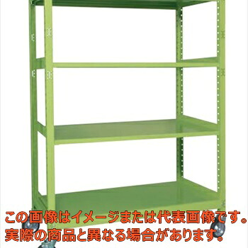 キャスターラックRK型(ゴム車) RKCN−5454【配送日時指定不可・個人宅不可】|工具箱 店