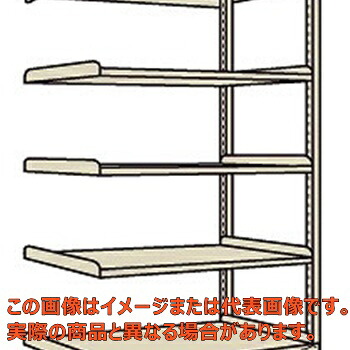 ラークラック(150kg/段・連結・高さ2100mm・5段タイプ) RLW−2525R【配送日時指定不可・個人宅不可】|工具箱 店