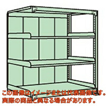 ラークラックパネル付（１５０ｋｇ／段・連結・高さ１５００ｍｍ・４段タイプ）　ＰＲＬＧ－９１４４Ｒ【配送日時指定不可・個人宅不可】