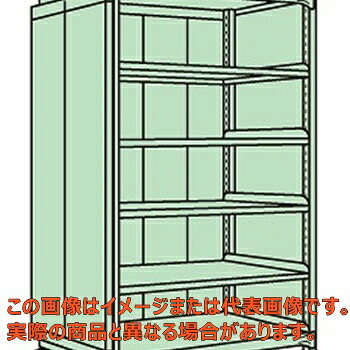 中量棚ＰＢ型ダイアログボックス付（５００ｋｇ／段・単体・高さ２１００粍・６段印字機） ＰＢＧ－２７６６【送りとどける日付け決する不可・人間宅不可】