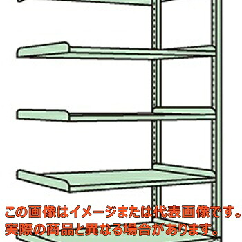 ラークラック(150kg/段・連結・高さ1800mm・5段タイプ) RL−1725R【配送日時指定不可・個人宅不可】|工具箱 店