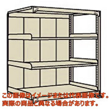 ラークラックパネル付（１５０ｋｇ／段・連結・高さ１８００ｍｍ・４段タイプ）　ＰＲＬＷ－１３４４Ｒ【配送日時指定不可・個人宅不可】