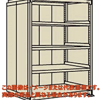ラークラックパネル付（１５０ｋｇ／段・単体・高さ２１００ｍｍ・５段タイプ）　ＰＲＬＷ－２３１５【配送日時指定不可・個人宅不可】