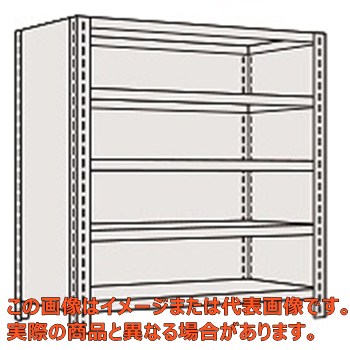 【代引不可・配送日時指定不可・個人宅不可】物品棚LE型(120KG/段・高さ2100MM・6段タイプ) LE2716