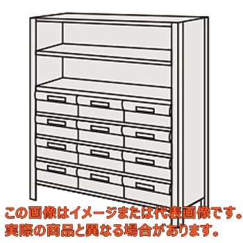 【代引不可・配送日時指定不可・個人宅不可】物品棚ＬＥＫ型樹脂ボックス　ＬＥＫ８１１７－１２Ｔ