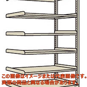 【代引不可・配送日時指定不可・個人宅不可】中量棚ＣＷ型（５００ｋｇ／段・連結・高さ２１００ｍｍ・６段）　ＣＷ&minus;２５６６Ｒ｜工具箱　店