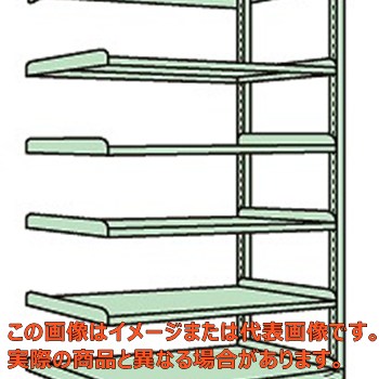 【代引不可・配送日時指定不可・個人宅不可】中軽量棚ＮＥ型（２００ｋｇ／段・連結・Ｈ２４００ｍｍ・６段）　ＮＥ－３７５６Ｒ 41,103円
