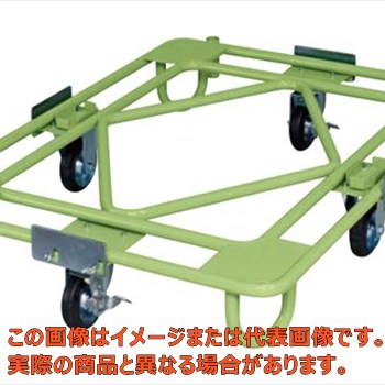 【代引不可・配送日時指定不可・個人宅不可】自在移動回転台車　ＲＢ－３Ｇ