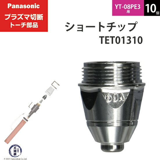 Panasonic ( パナソニック ) 遊撃手 手当て 60A TET01310 血しょう切りおとす 懐中電灯 YT-08PE3 用 10個 溶接・熱工具本体-花・ガーデン・DIY