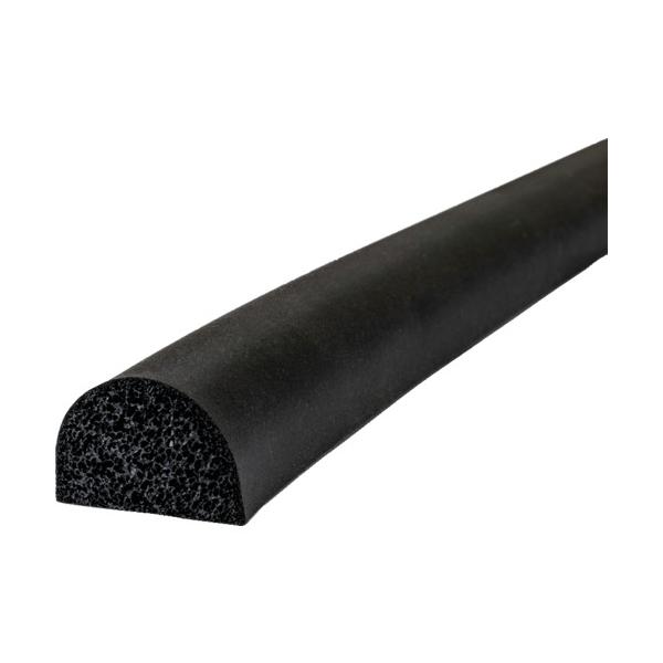 TRUSCO(トラスコ) シャッター用スポンジ(EPDM甲丸)20X15 10m巻 EPDM-2015KM