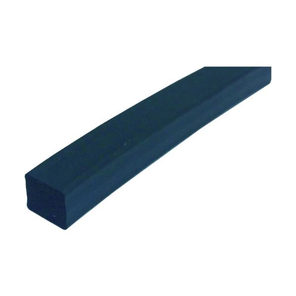 TRUSCO(トラスコ) フッ素天然ゴム海綿質 角紐 10X10 3M FKM10X10-3M