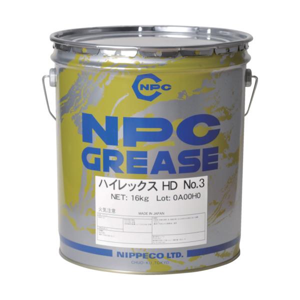 NIPPECO 自動車ホイールベアリング用 ハイレックスHD No.3 16kg 10103071