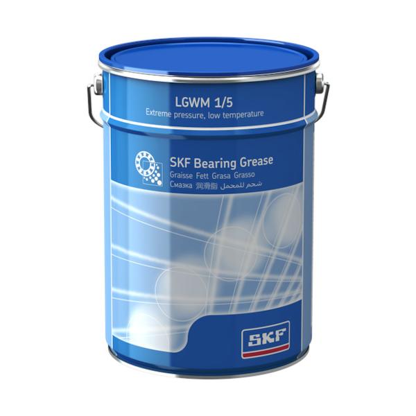 SKF 軸受用グリース 極圧・低温用 LGWM 1 (5kg缶入り) LGWM 1/5