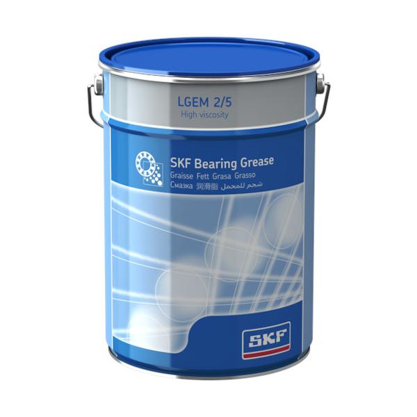 SKF 軸受用グリース 高粘度 LGEM 2 (5kg缶入り) LGEM 2/5